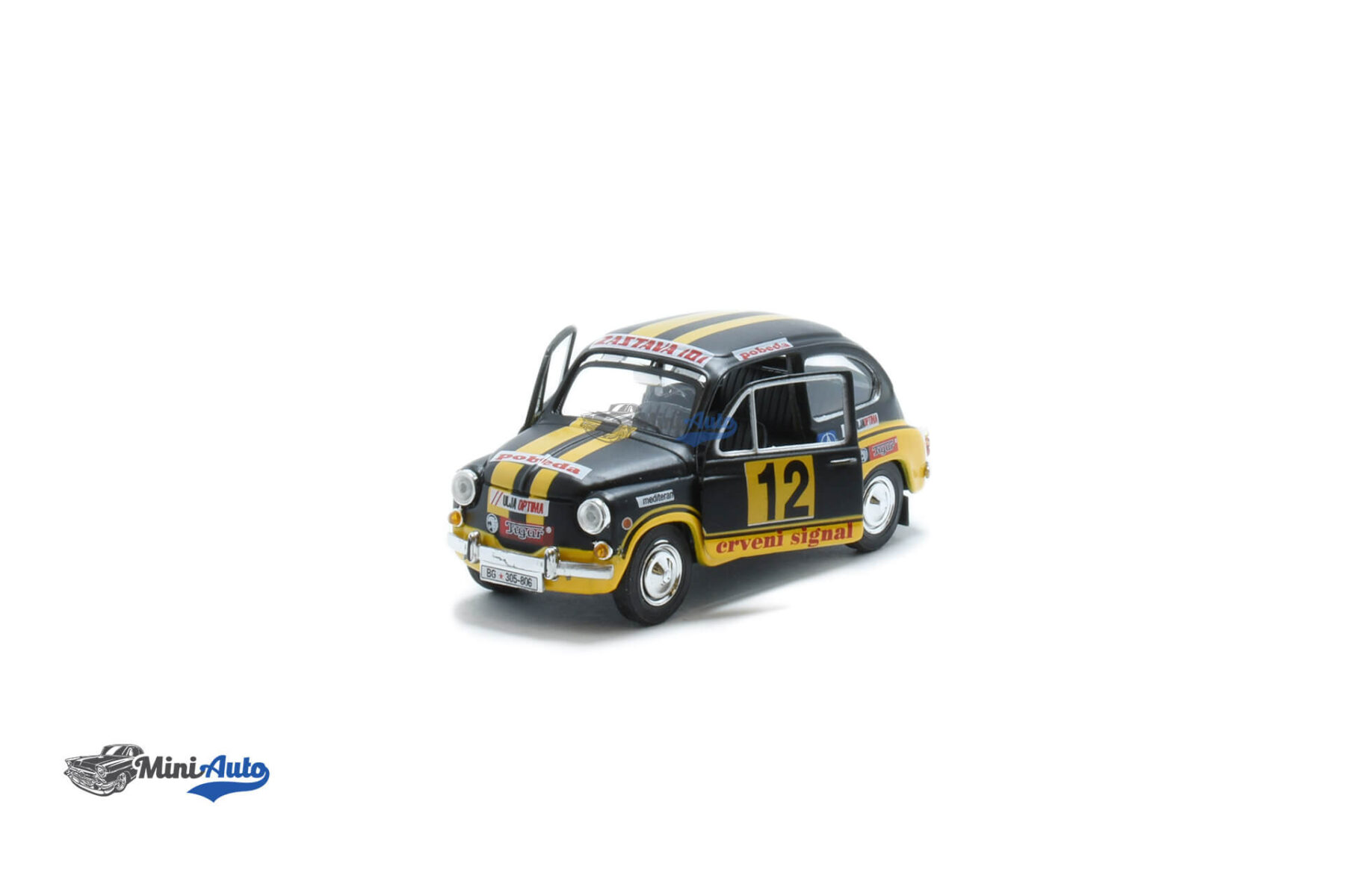 Zastava 750 Nacionalna Klasa - 1970 - Black/Yellow - Image 2