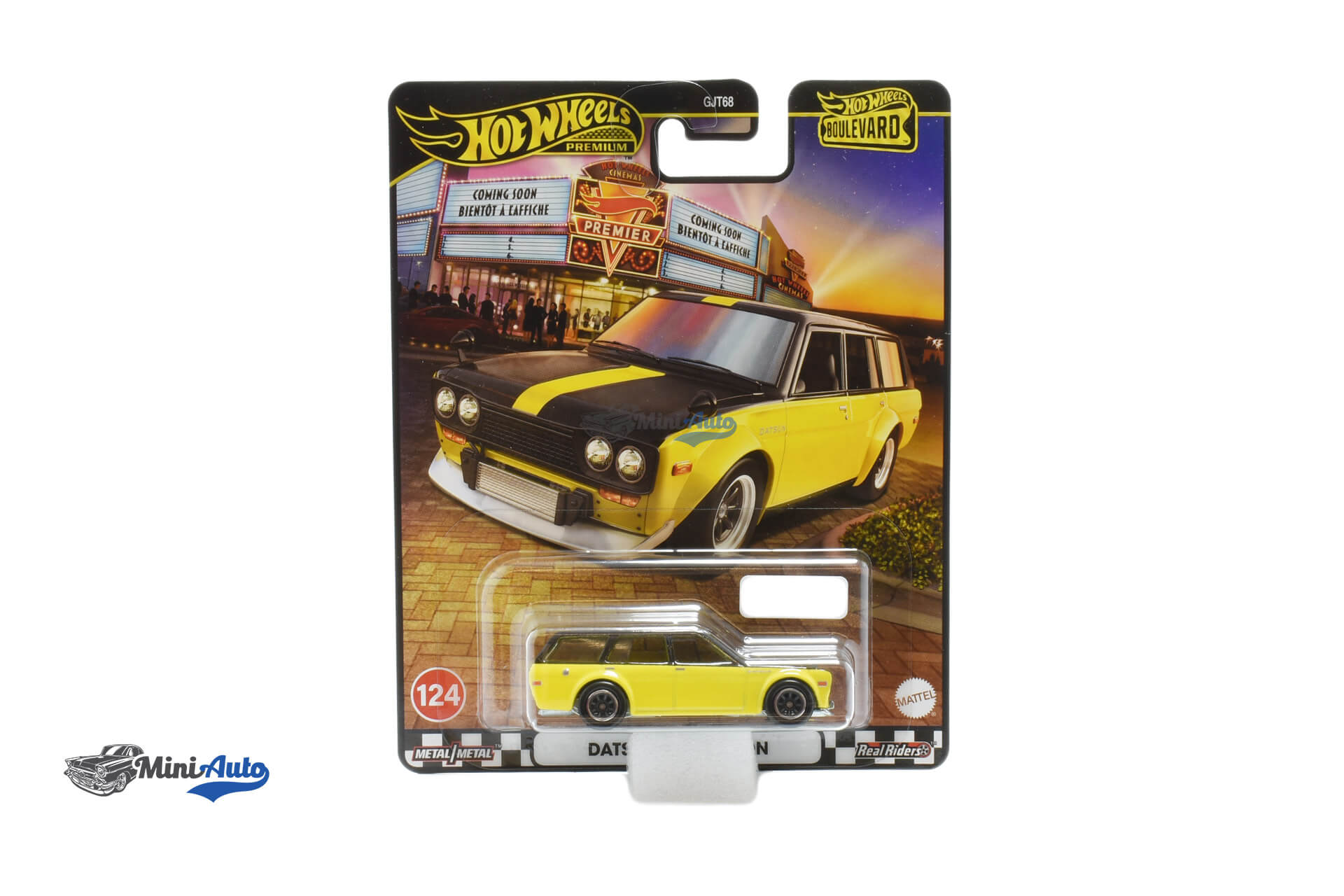 HWMVGJT68-978B---Datsun-510-Wagon---1971---YellowBlack_1 Datsun 510 Wagon - 1971 - Yellow/Black - Image 1
