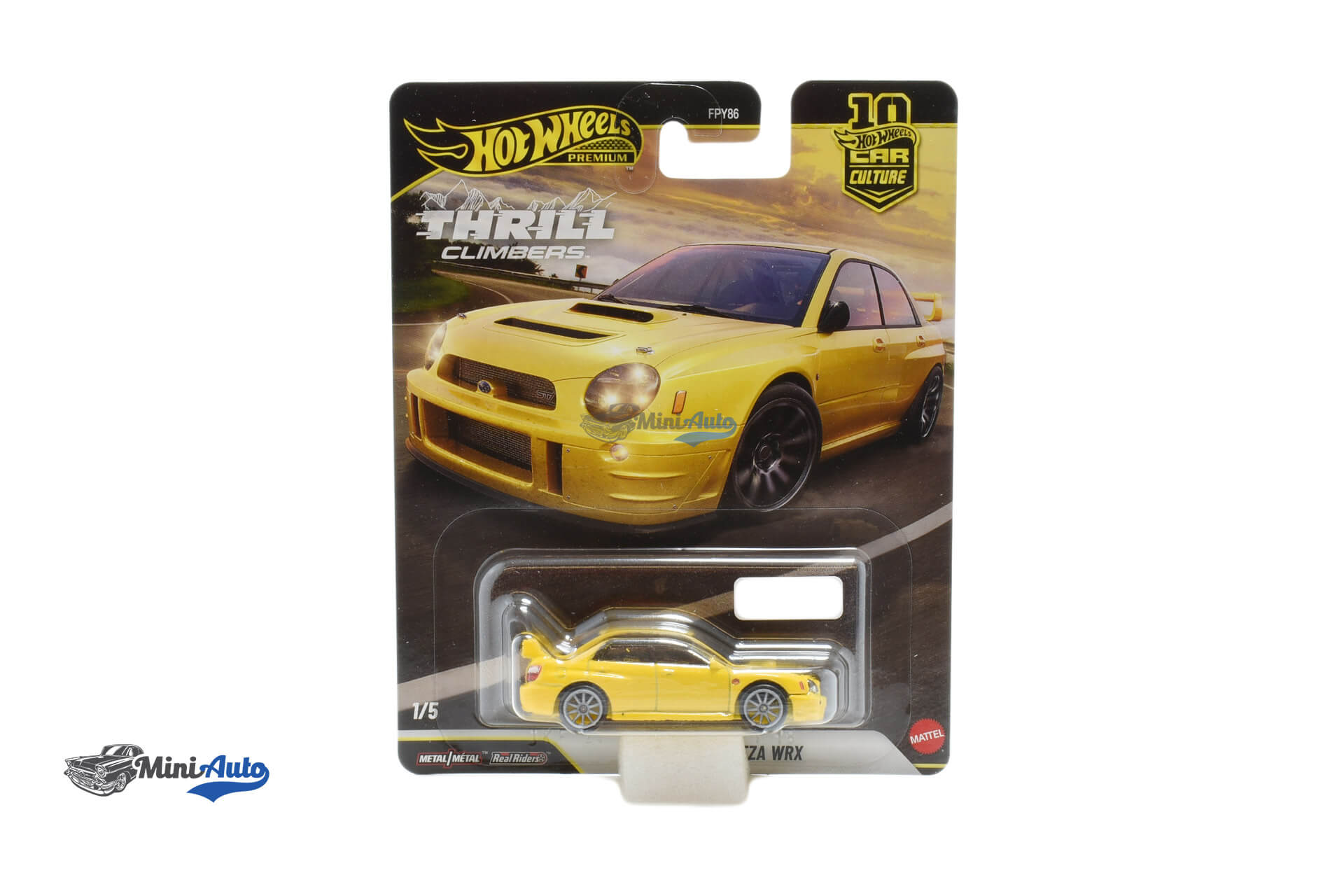 HWMVJKF21---Subaru-Impreza-WRX---2002---Yellow_1 Subaru Impreza WRX - 2002 - Yellow - Image 1