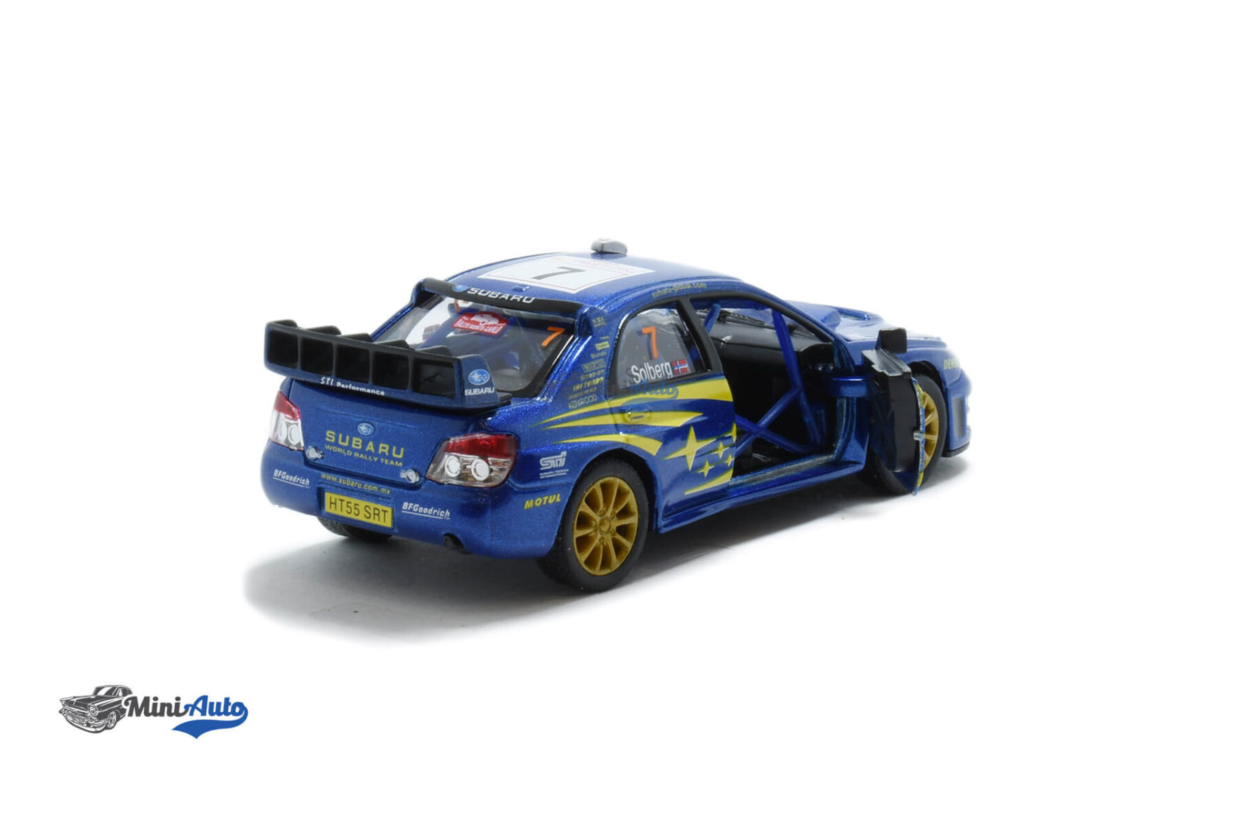 Subaru Impreza WRC - 2007 - Blue/Yellow 1/36 - Image 4