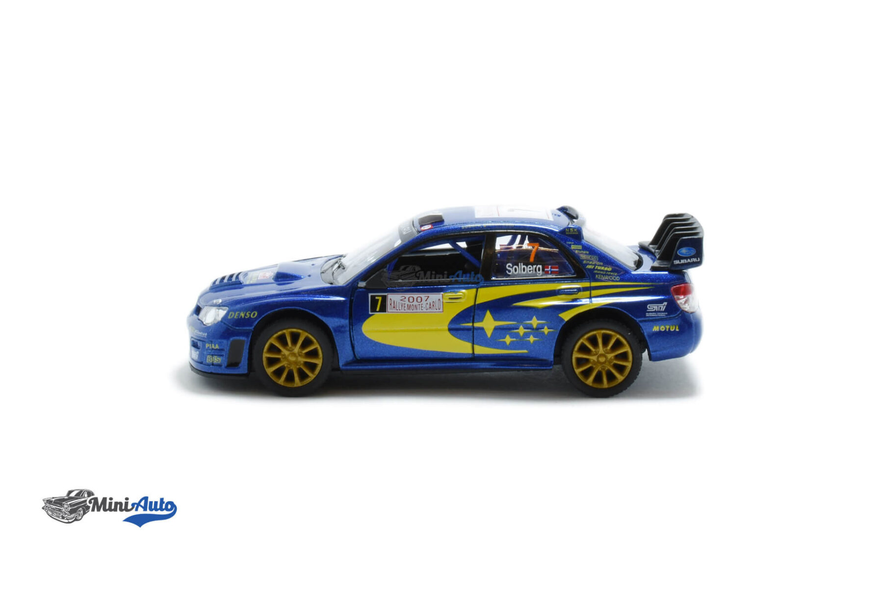Subaru Impreza WRC - 2007 - Blue/Yellow 1/36 - Image 5