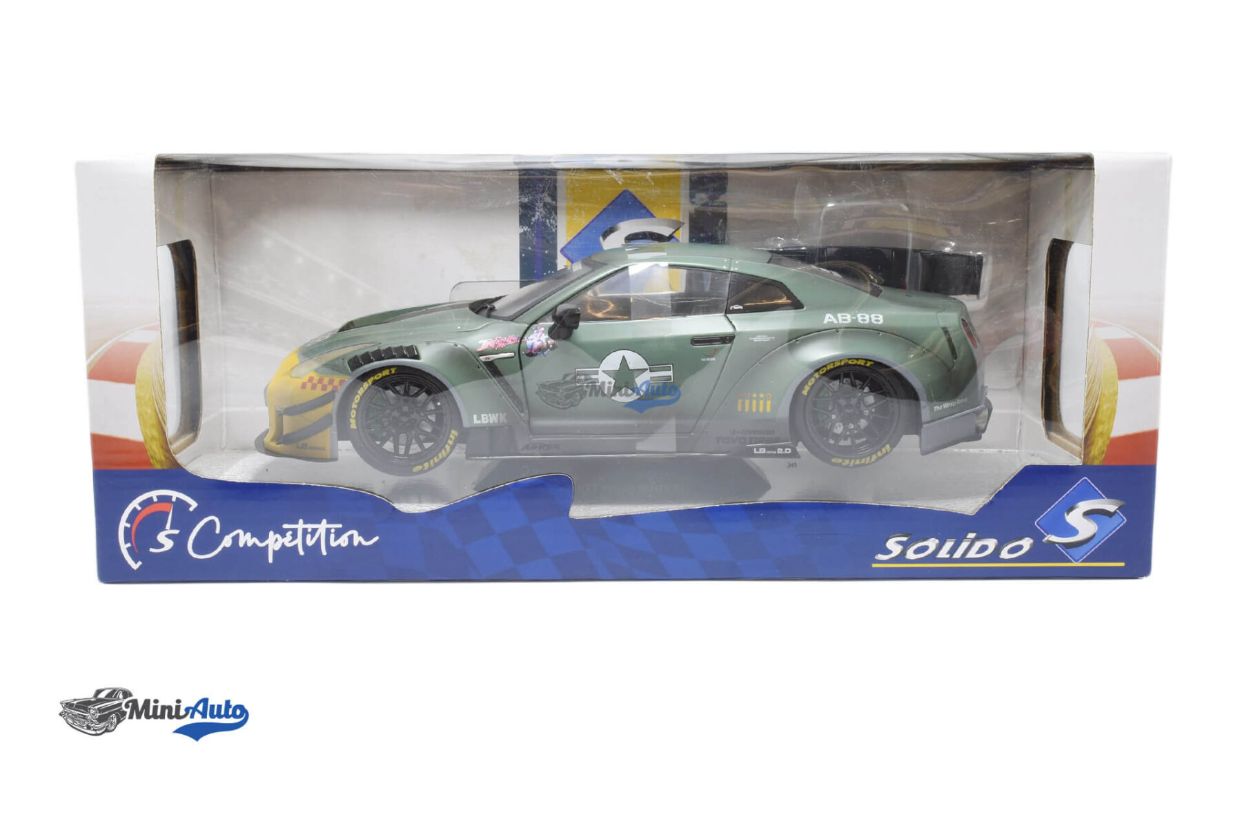 Nissan GTR R35 LWB ARMY - 2020 - Green - Image 6