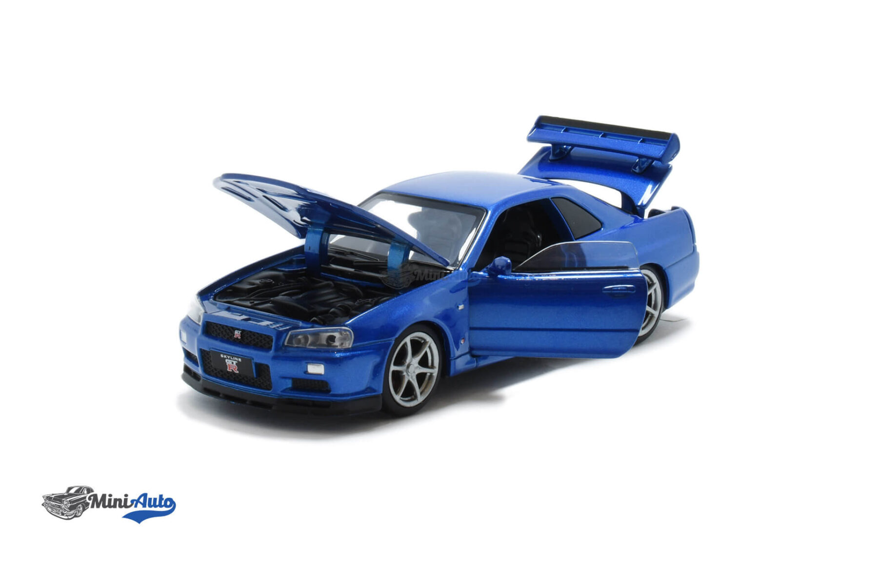Nissan GTR R34  V-Spec - 1999 - Blue - Image 2