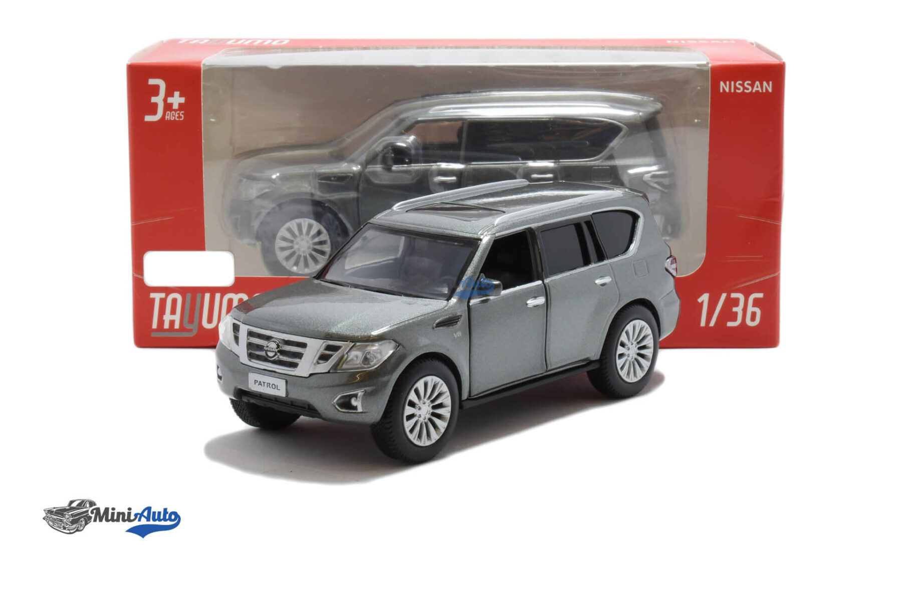 Nissan Patrol Y62 - 2007 - Grey 1/36 - Image 6