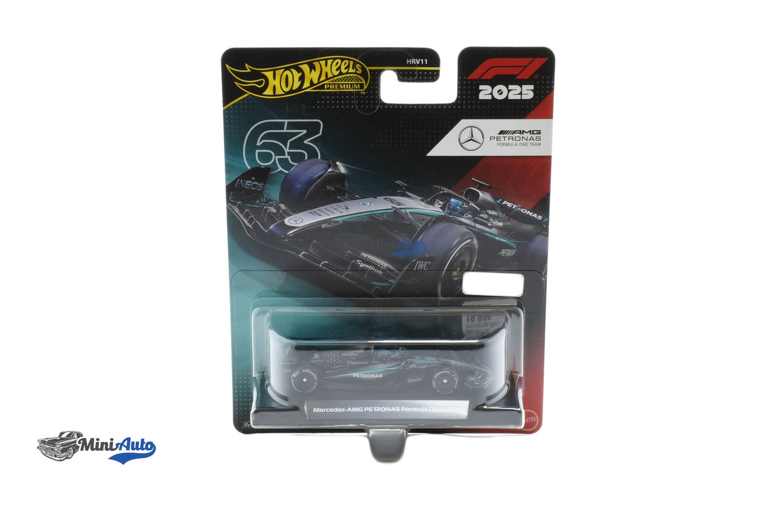 HWJKD80---Mercedes-Benz-F1-W16-N63-AMG-Petronas-G.-Russell---2025---Black_1 Mercedes Benz F1 W16 N63 AMG Petronas G. Russell - 2025 - Black - Image 1
