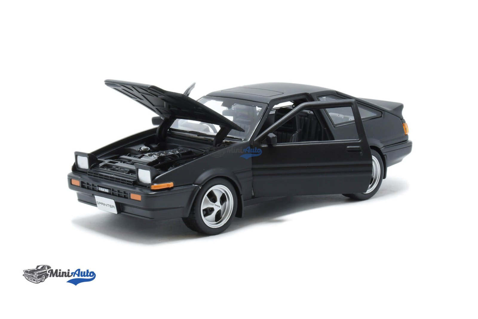 Toyota Sprinter Trueno AE86 - 1979 - Black - Image 2