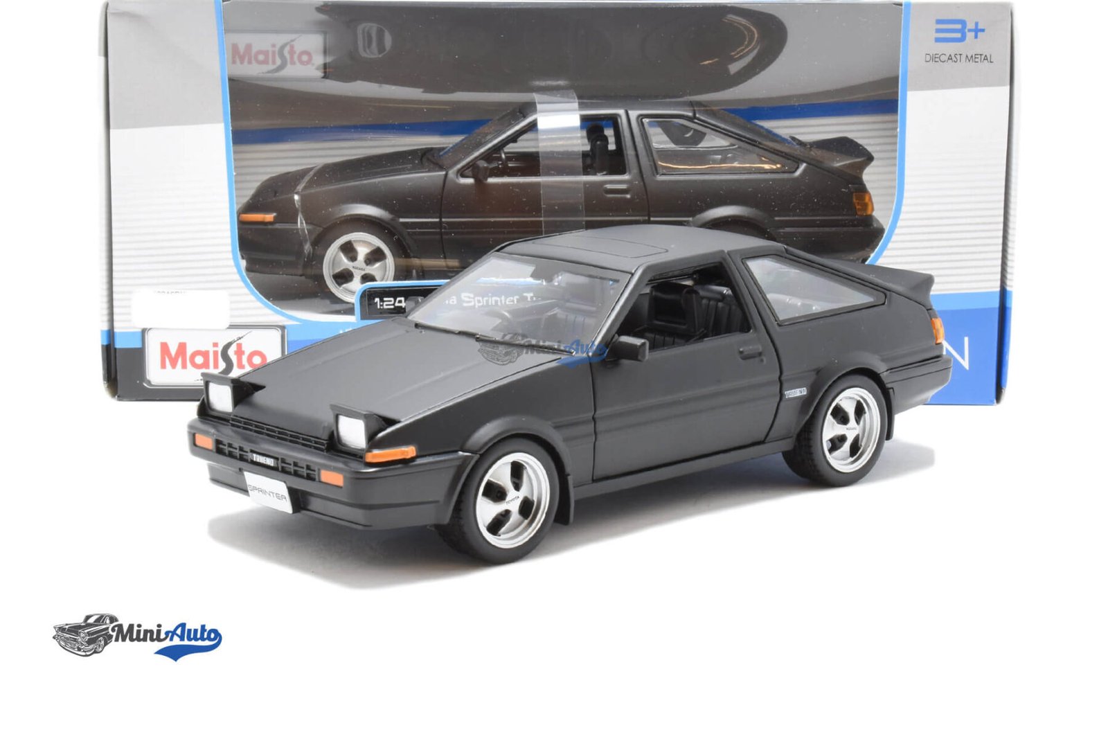 Toyota Sprinter Trueno AE86 - 1979 - Black - Image 6
