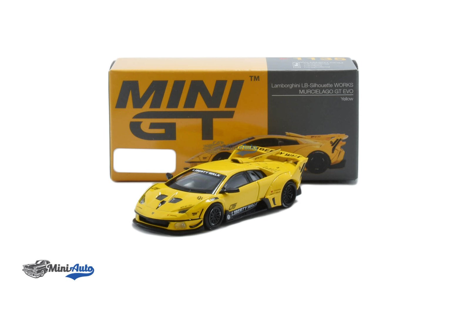 Lamborghini Murcielago LBW GT Evo - 2025 - Yellow - Image 4