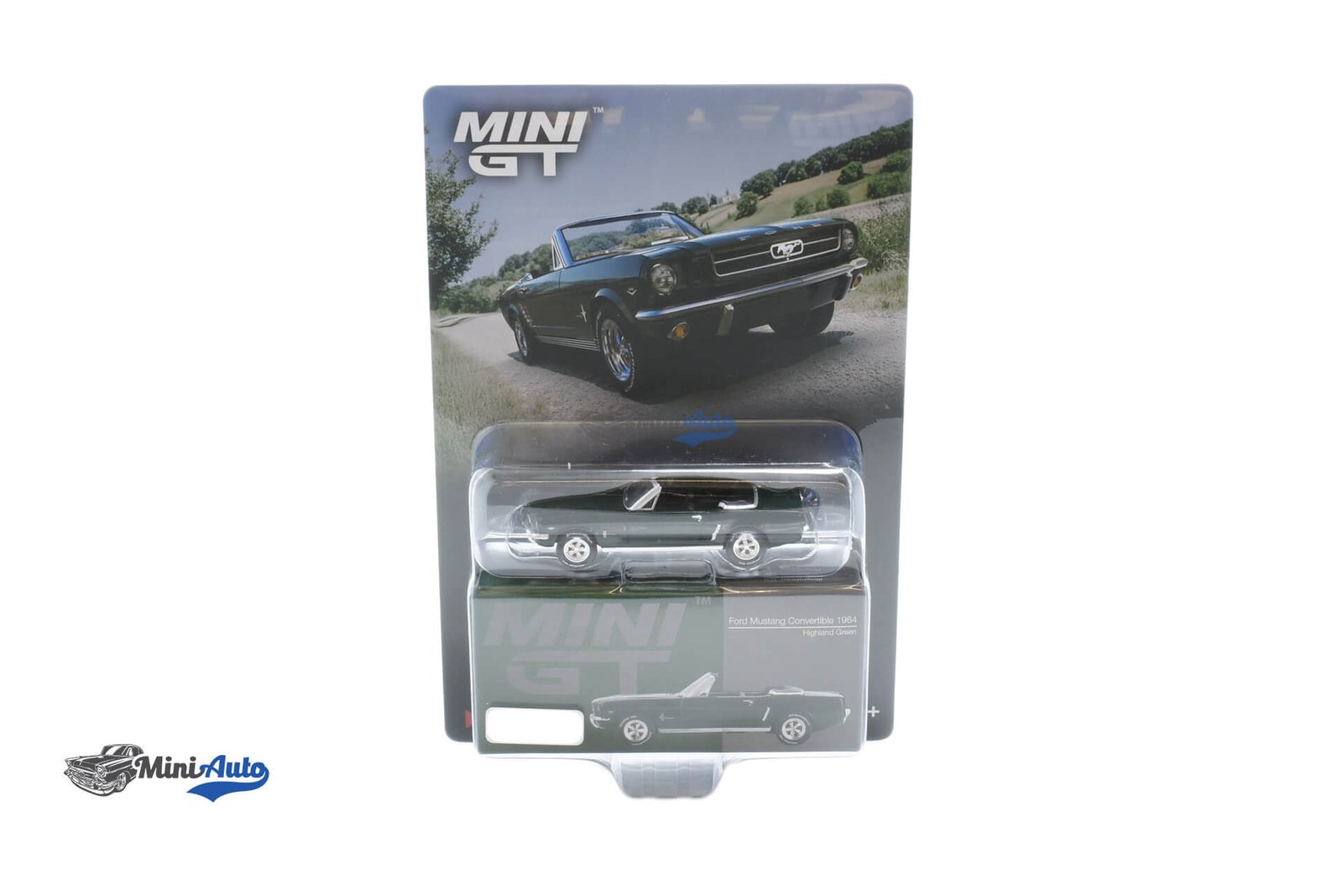 MGT01166BL---Ford-Mustang-Convertible---1964---Green_1 Ford Mustang Convertible - 1964 - Green - Image 1