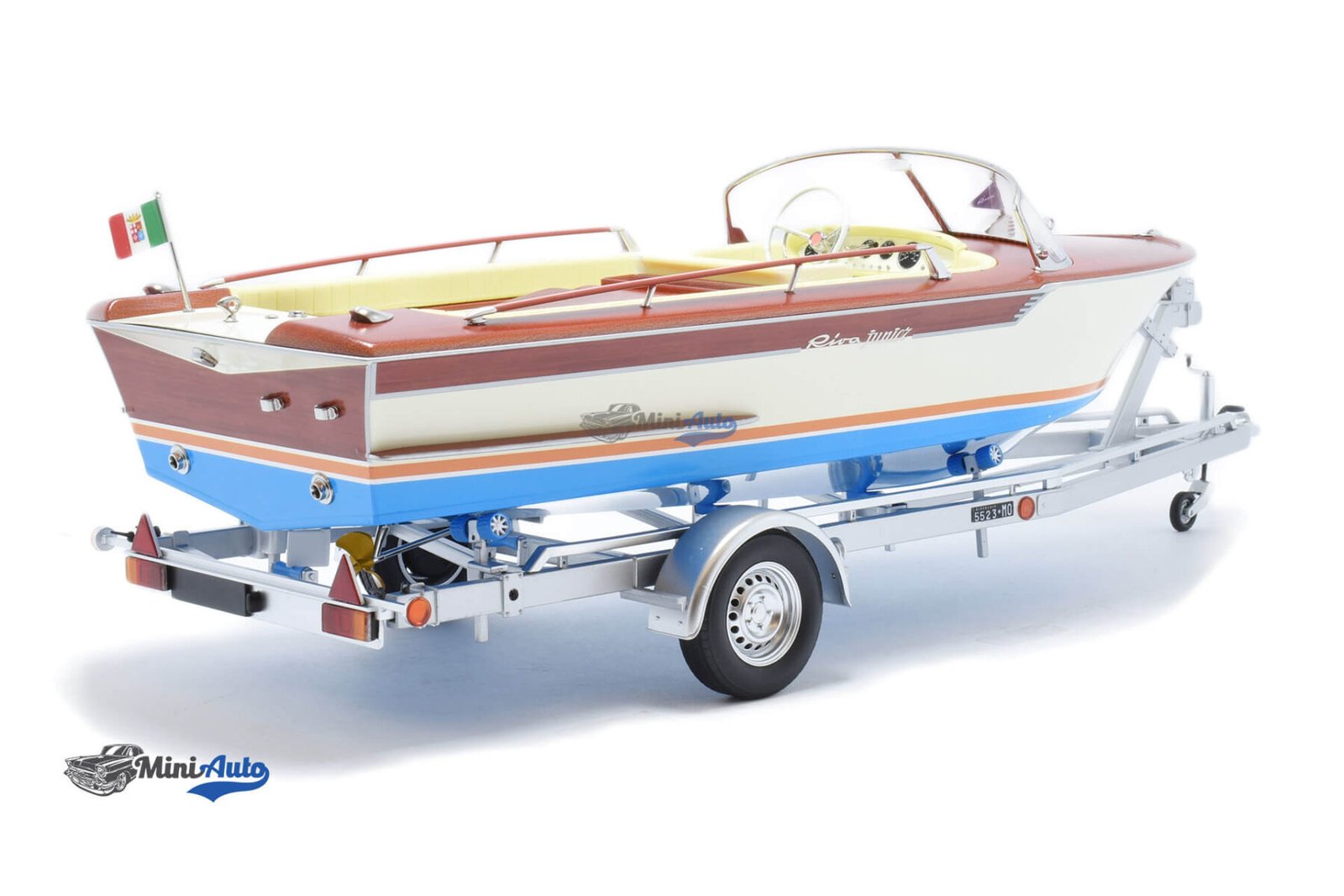 Riva Junior - 1966 - Brown/Beige/Blue - Image 2