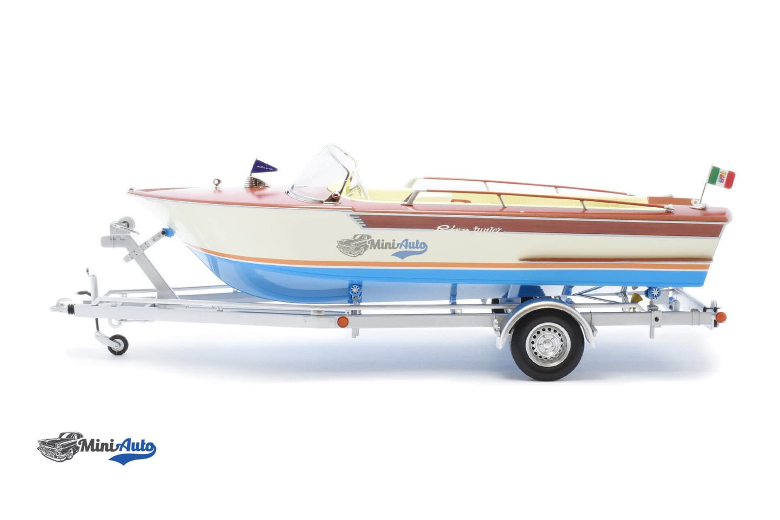 Riva Junior - 1966 - Brown/Beige/Blue - Image 3