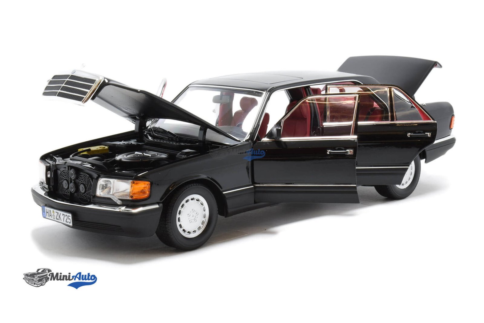 Mercedes Benz S-Class 560SEL W126 - 1991 - Black - Image 2
