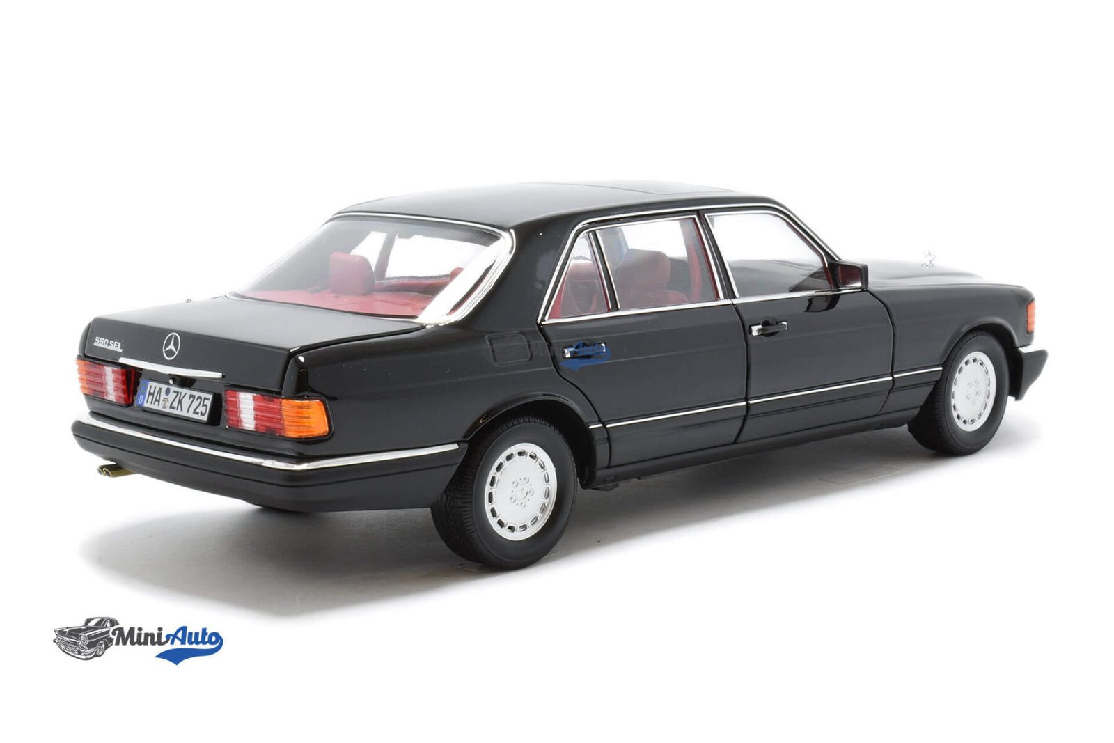 Mercedes Benz S-Class 560SEL W126 - 1991 - Black - Image 3