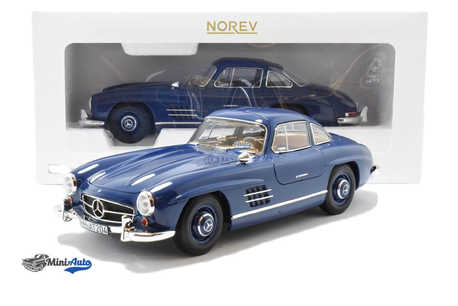Mercedes Benz W198 300SL Gullwing - 1954 - Dark Blue - Image 6