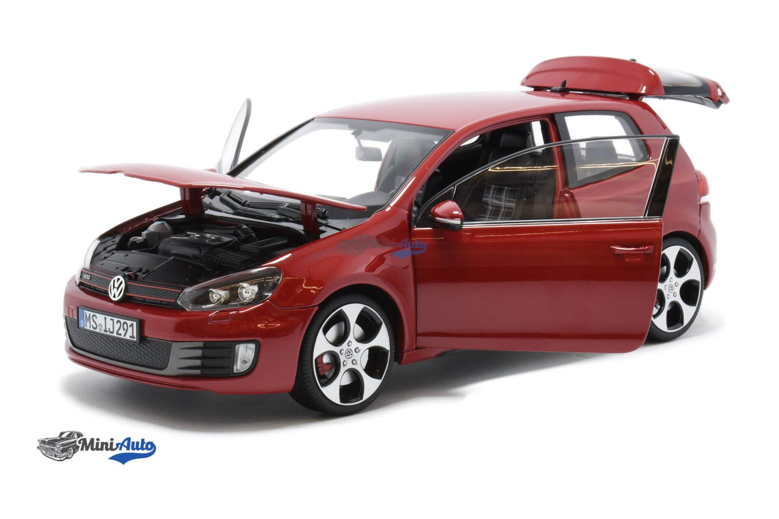 Volkswagen Golf VI GTi - 2009 - Red - Image 2