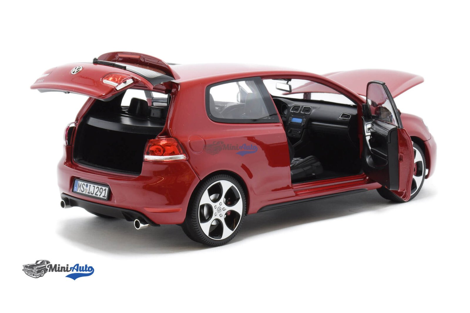 Volkswagen Golf VI GTi - 2009 - Red - Image 4