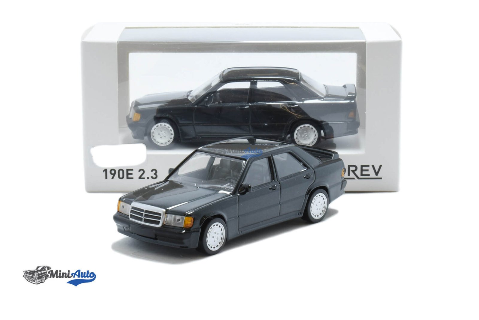 Mercedes Benz 190E 2.3-16 W201 - 1984 - Black - Image 4