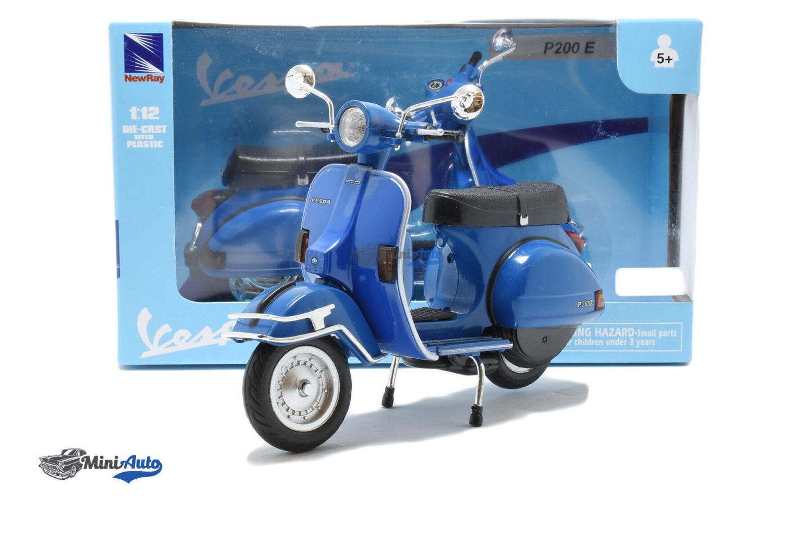 Piaggio Vespa P200E - 1978 - Blue - Image 4