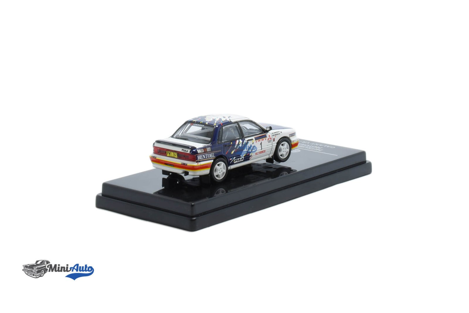 Mitsubishi Galant VR-4 N1 R. Dunkerton - 1993 - Blue/White - Image 2