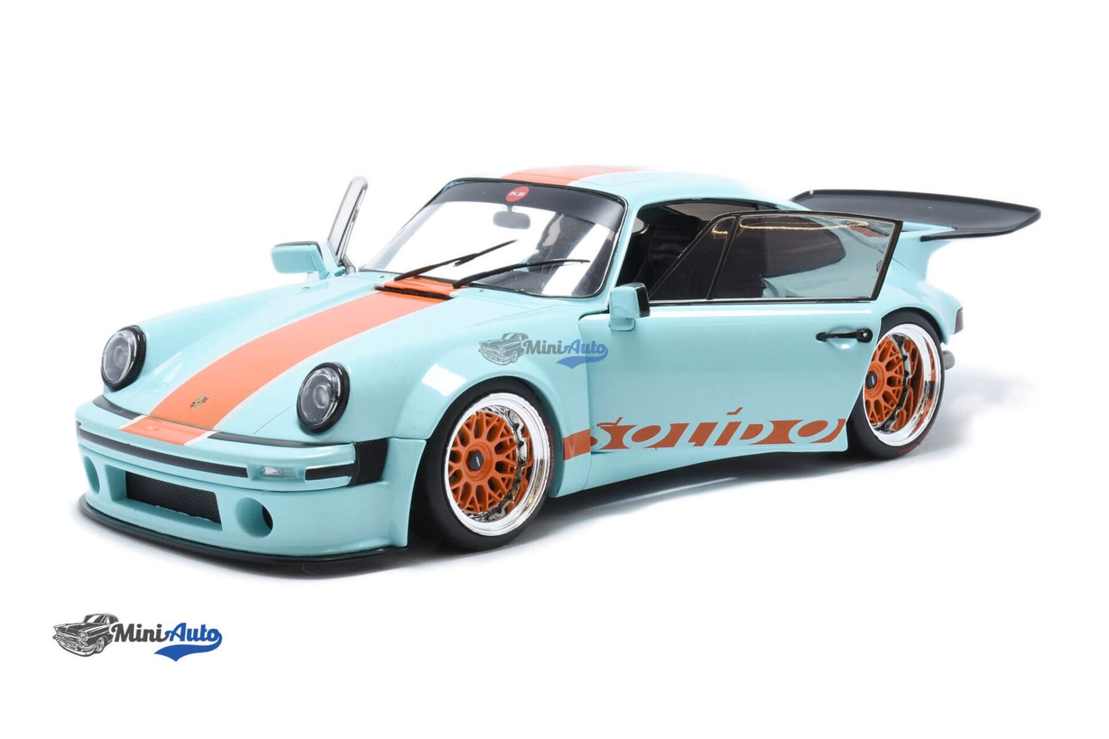 Porsche 911 930 3.0L - 2026 - Blue/Orange - Image 2