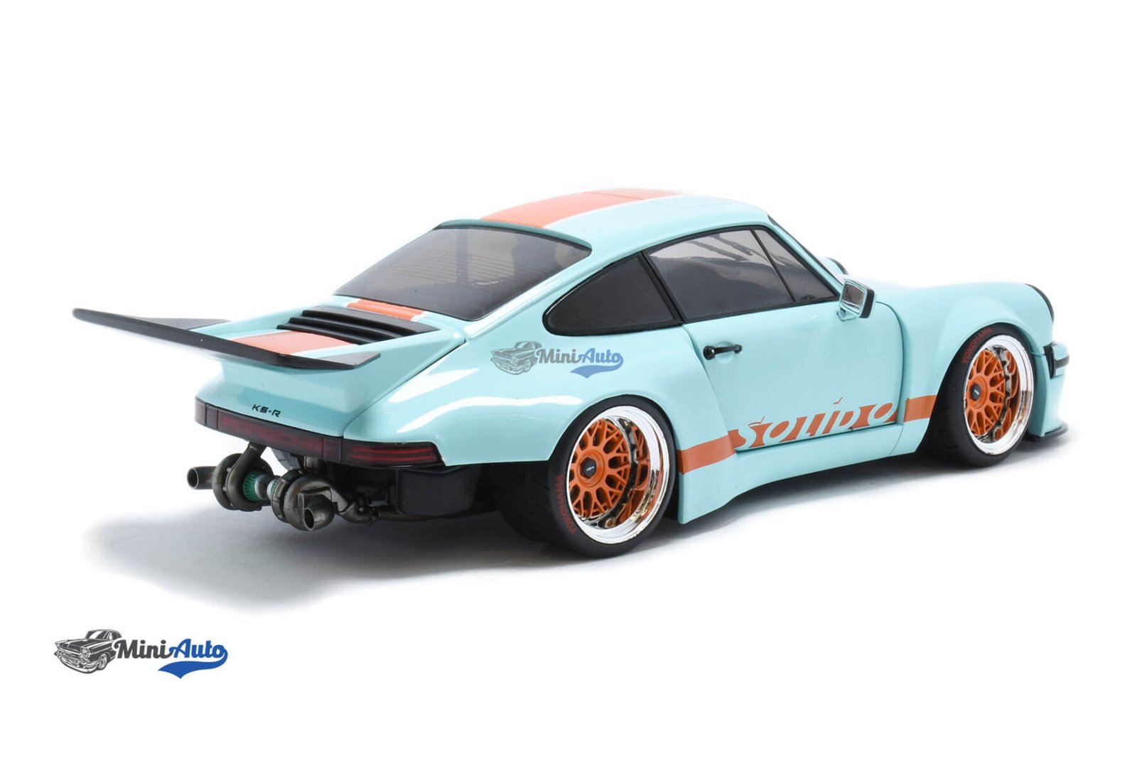 Porsche 911 930 3.0L - 2026 - Blue/Orange - Image 3