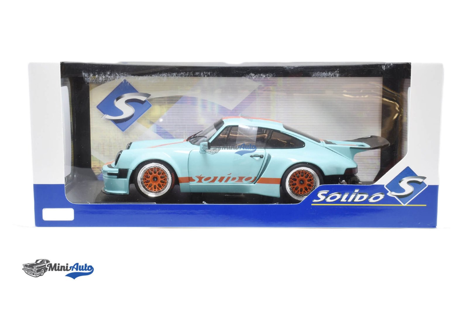 Porsche 911 930 3.0L - 2026 - Blue/Orange - Image 6