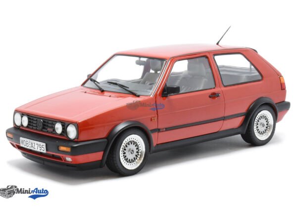 Volkswagen Golf II GTi G60 - 1989 - Red