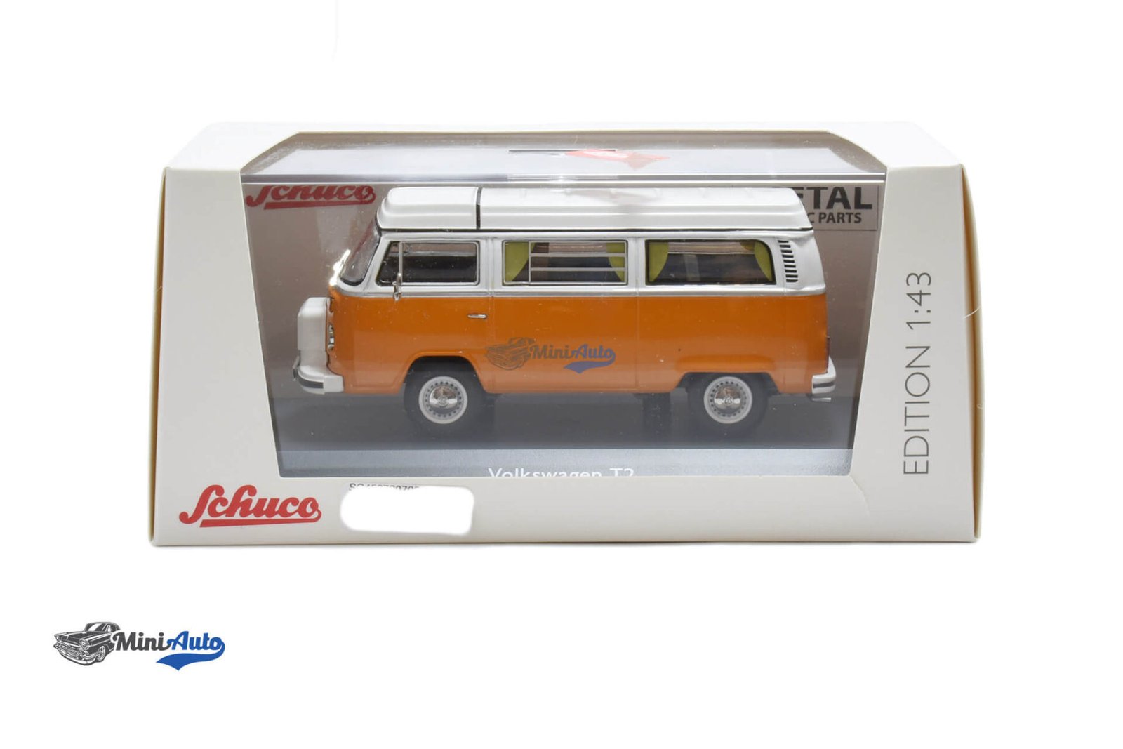 Volkswagen T2b Camping Bus - 1980 - Orange/White - Image 4