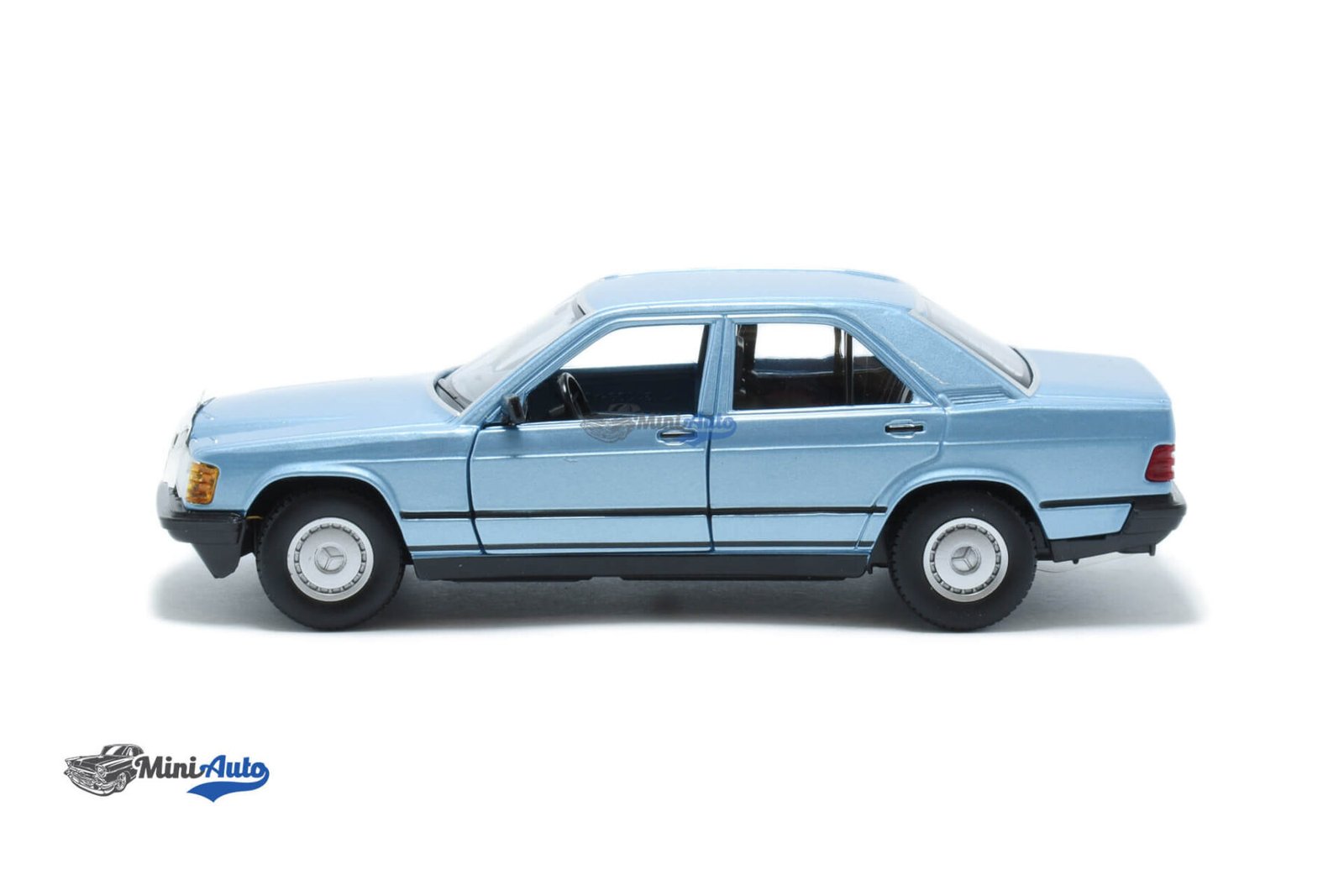 Mercedes 190E 2.6 W201 - 1990 - Light Blue - Image 5