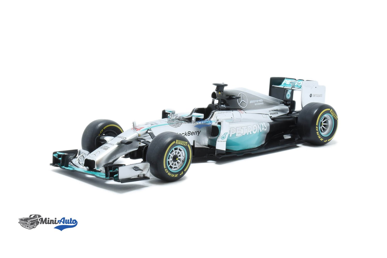 MW2ALA0105---Mercedes-Benz-F1-W05-AMG-Petronas-N44-Lewis-Hamilton---2014---Silver_1 Mercedes Benz F1 W05 AMG Petronas N44 Lewis Hamilton - 2014 - Silver - Image 1