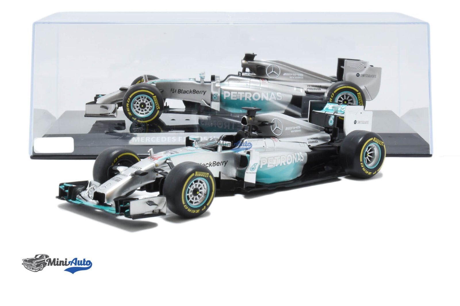 Mercedes Benz F1 W05 AMG Petronas N44 Lewis Hamilton - 2014 - Silver - Image 4