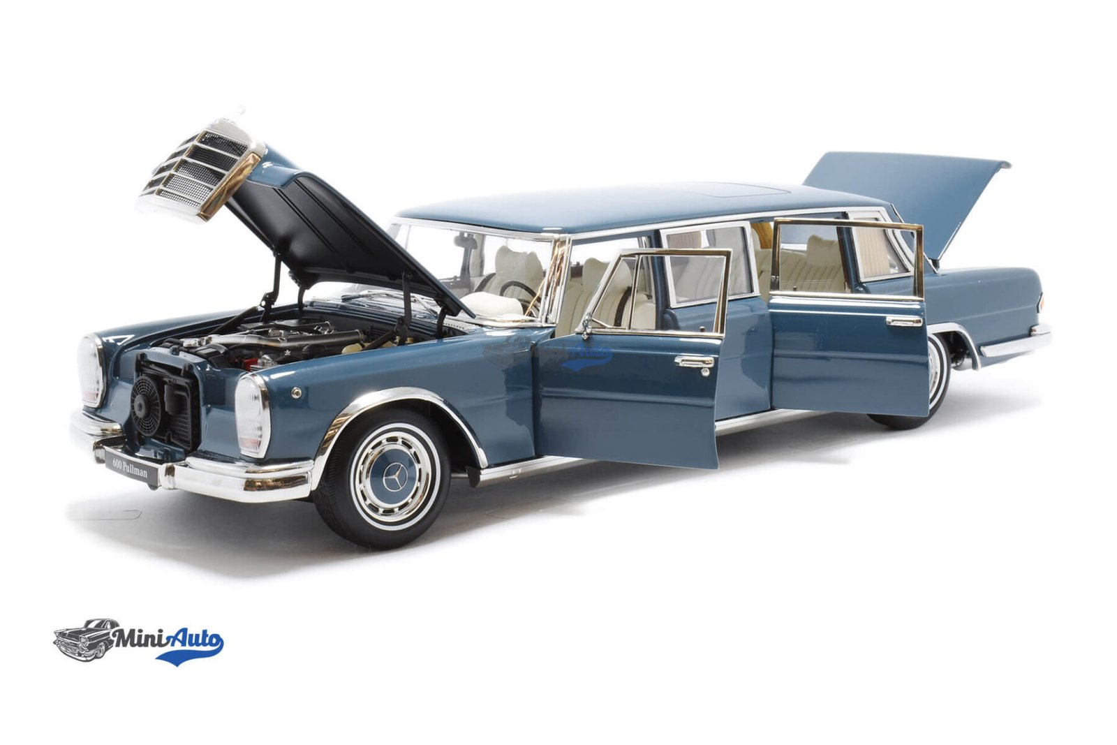 Mercedes Benz 600 Pullman W100 - 1963 - Blue - Image 2