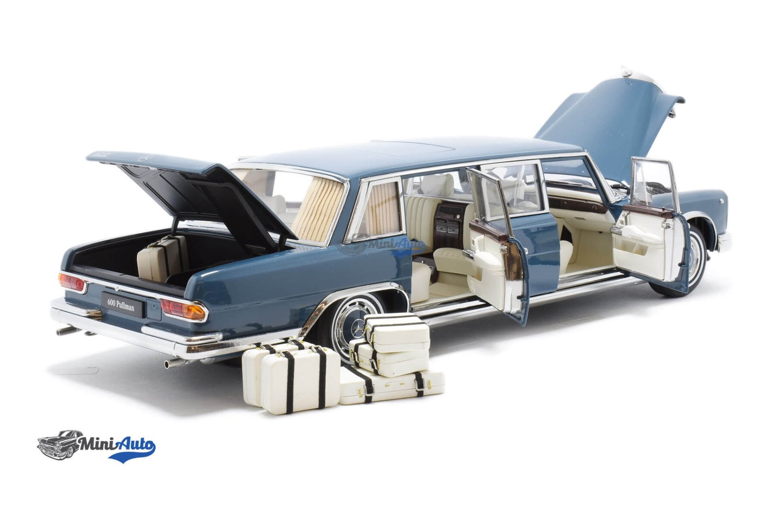 Mercedes Benz 600 Pullman W100 - 1963 - Blue - Image 4