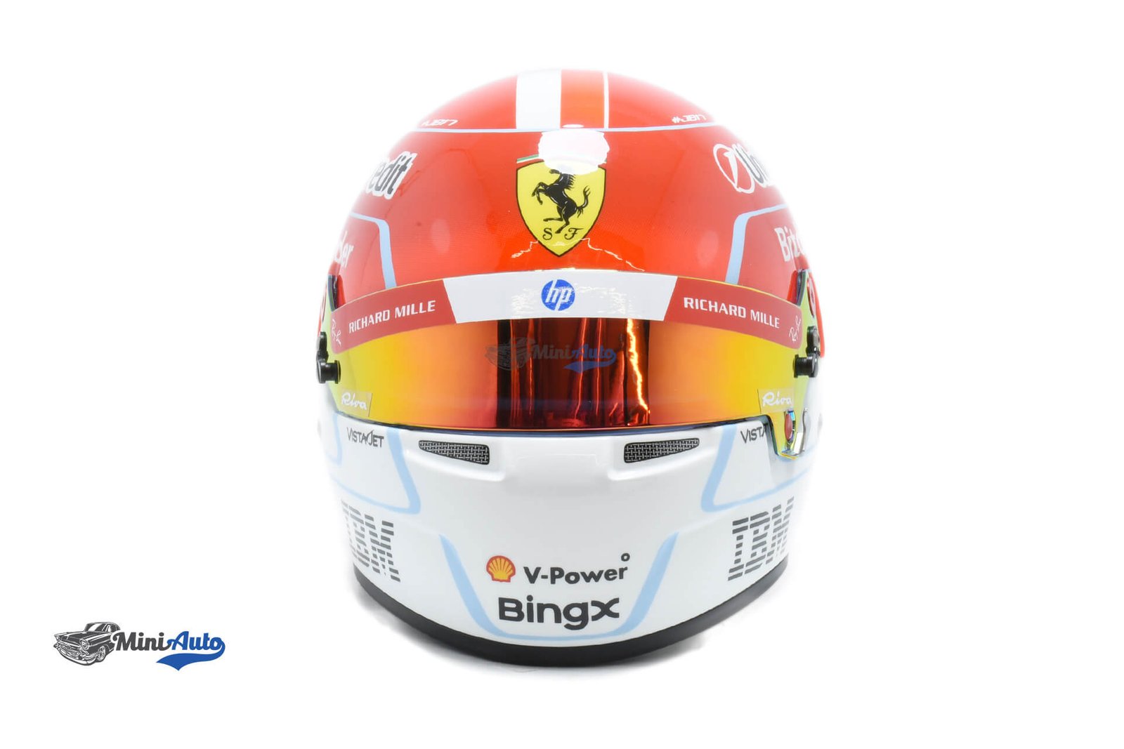 BELL4100535---Charles-Leclerc-Helmet-N16---2026---Red-12_1 Charles Leclerc Helmet N16 - 2026 - Red 1:2 - Image 1