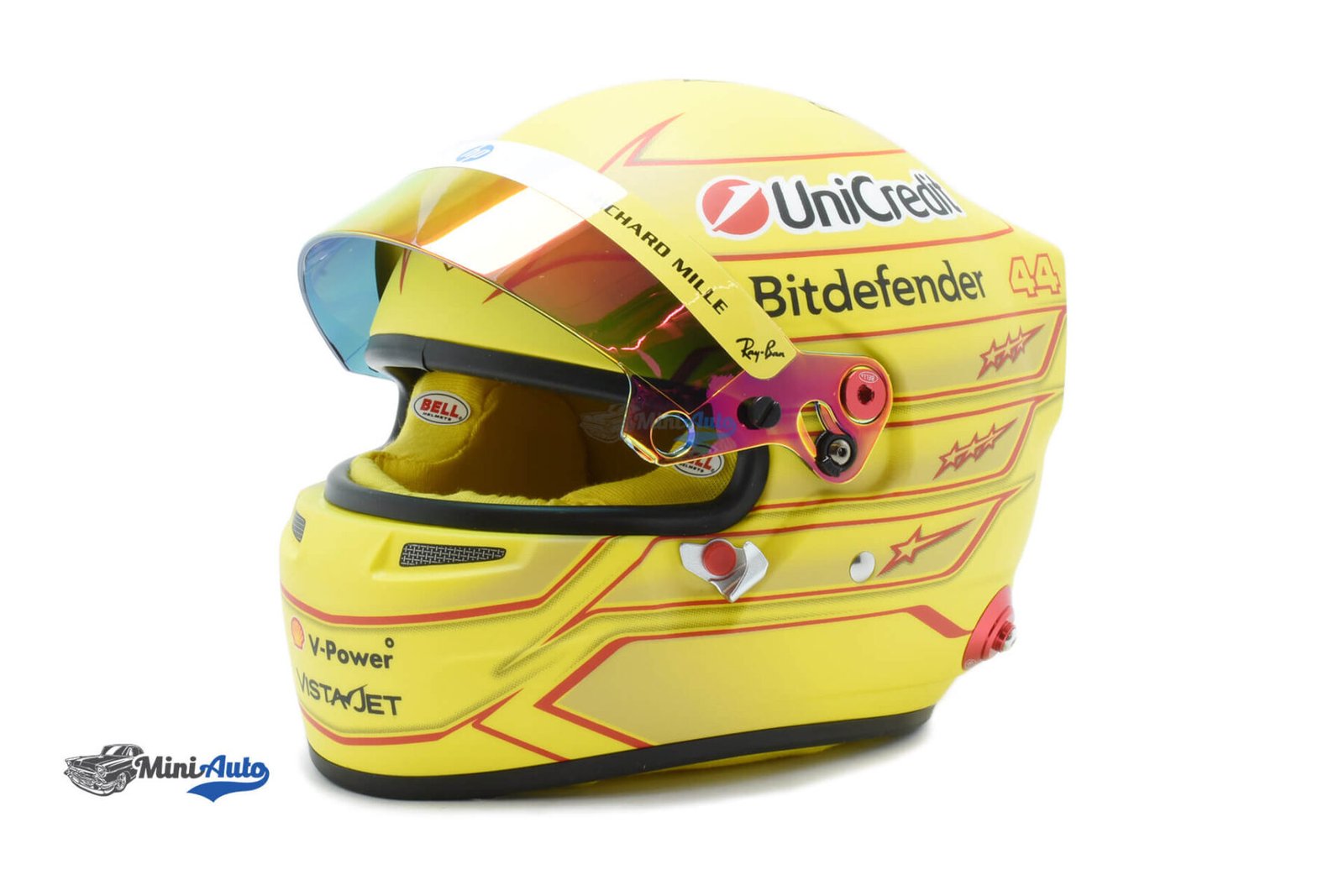 Lewis Hamilton Helmet SF26 - 2026 - Yellow - Image 3