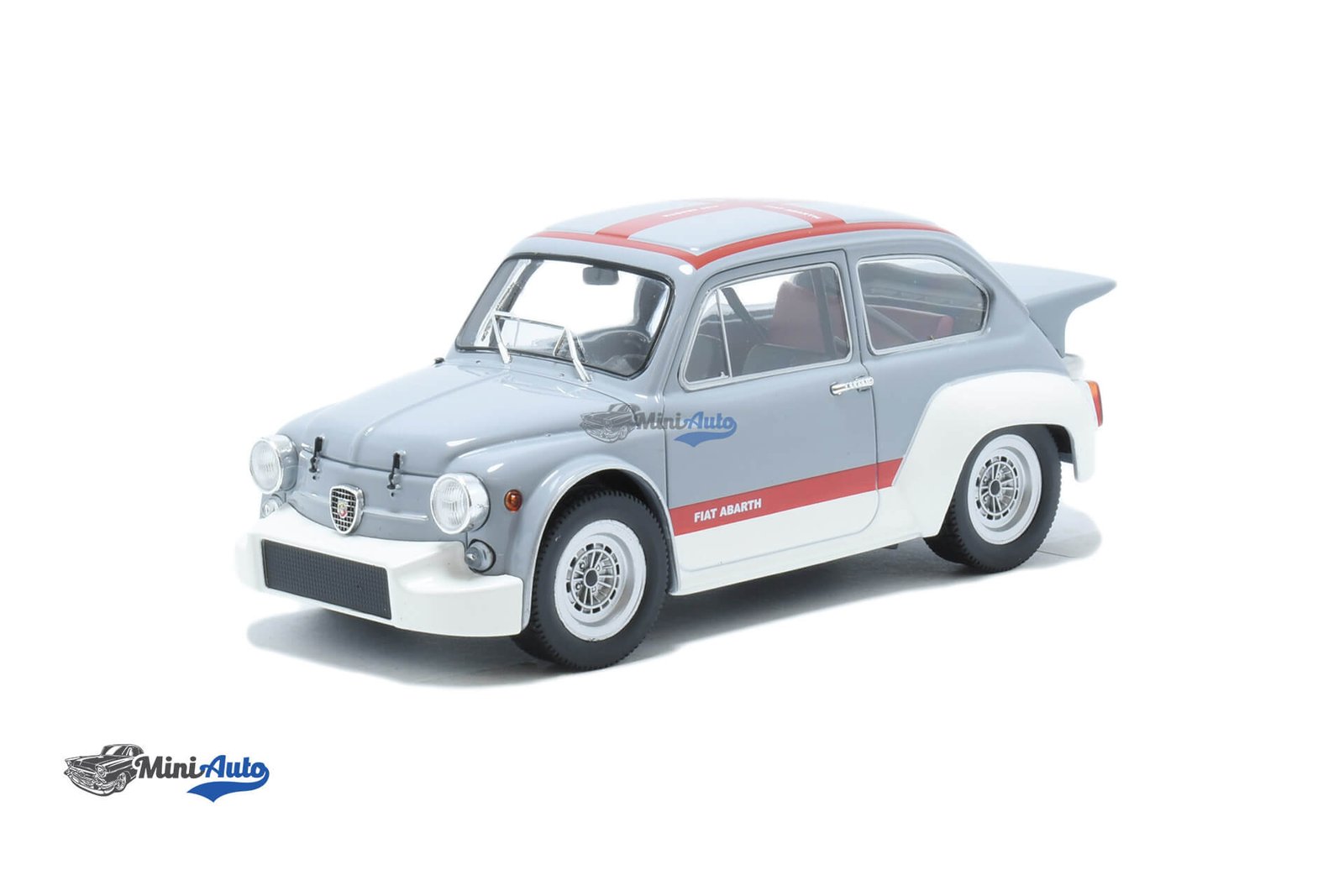 HACABACOLL001---Fiat-600-Abarth-1000-GR.2---1970---Grey_1 Fiat 600 Abarth 1000 GR.2 - 1970 - Grey - Image 1