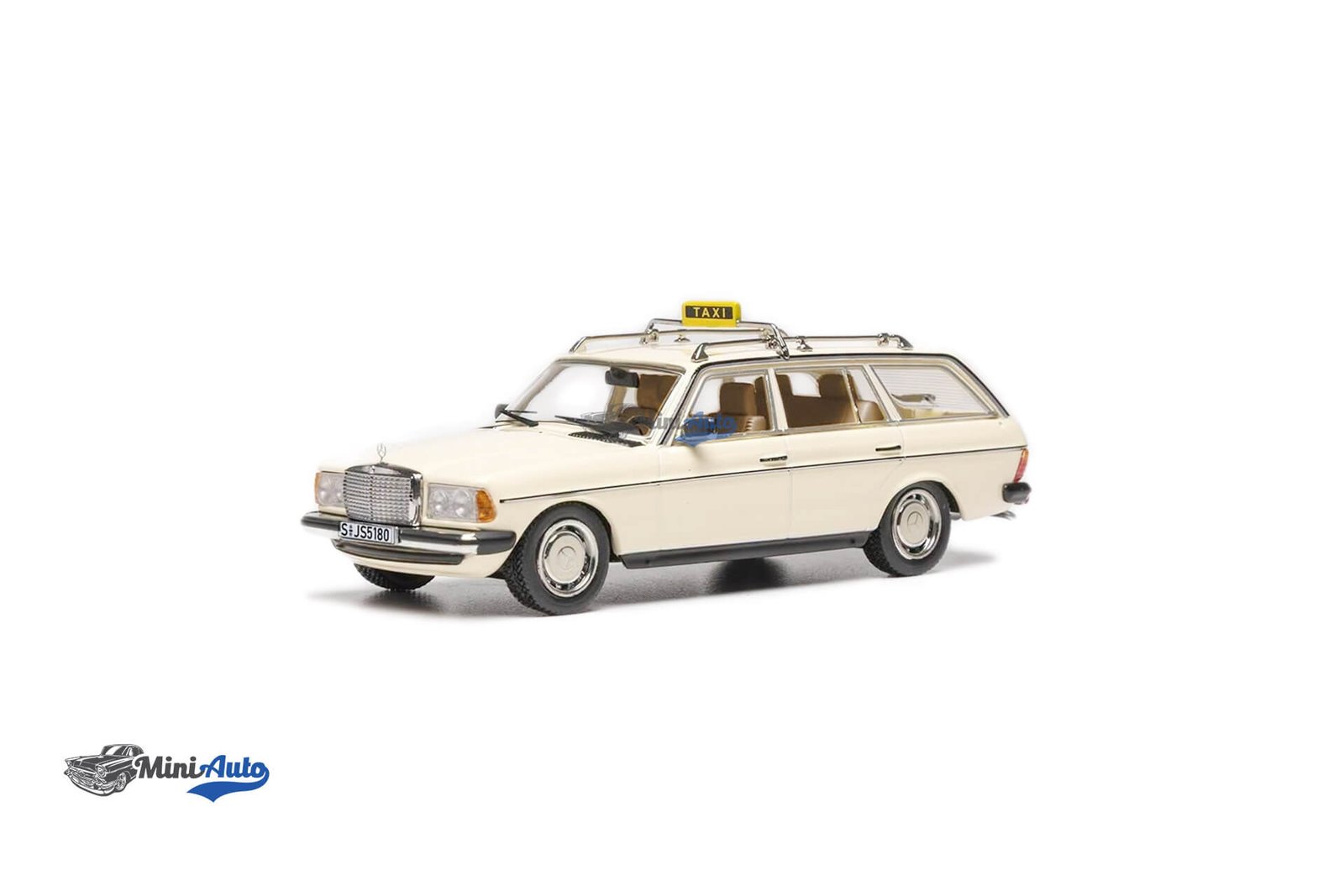 IXOCLC693---Mercedes-Benz-200T-Taxi-S123-W123---1982---Beige_1 Mercedes Benz 200T Taxi S123 W123 - 1982 - Beige - Image 1