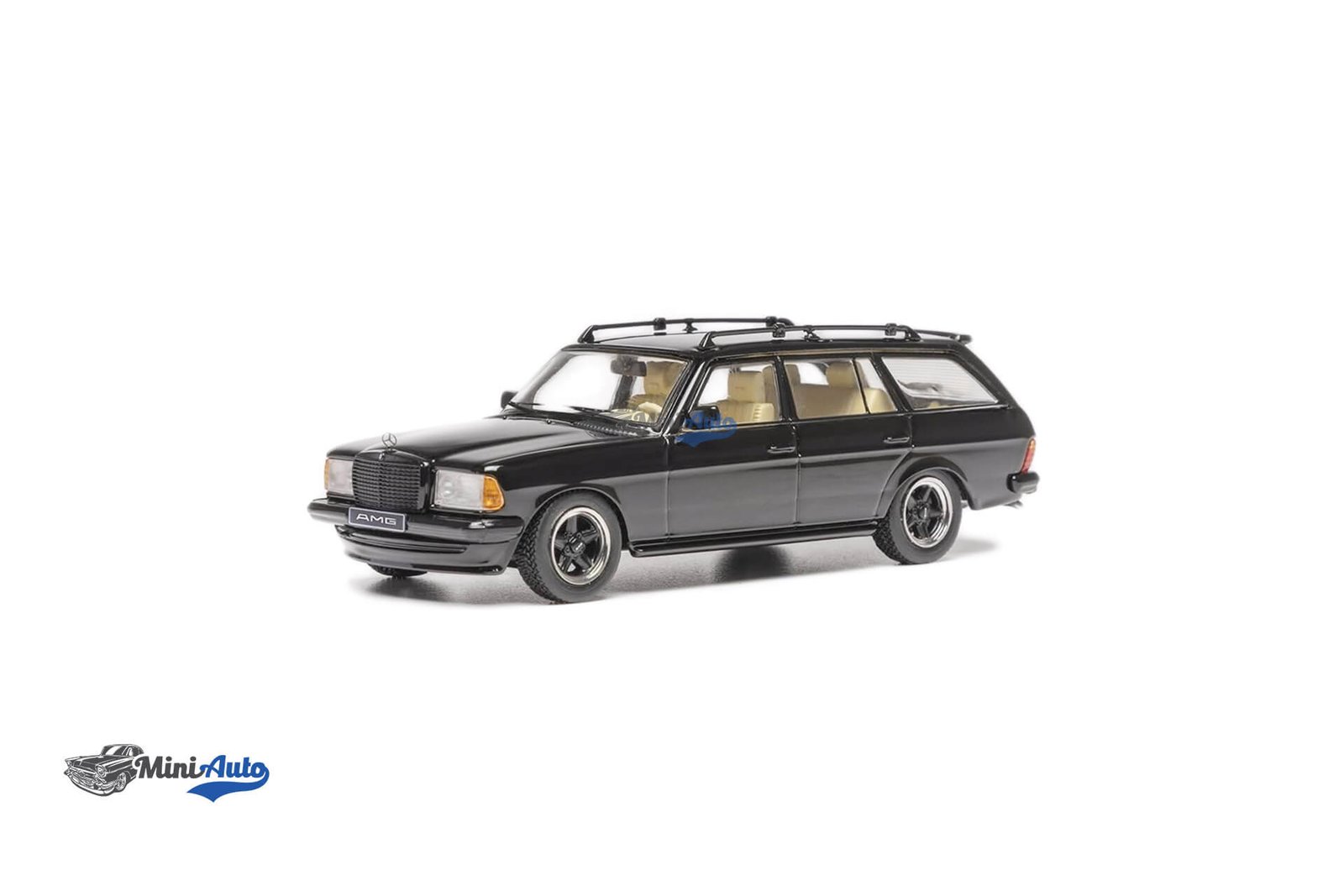 IXOCLC695---Mercedes-Benz-500TE-AMG-V8-S123-W123---1979---Black_1 Mercedes Benz 500TE AMG V8 S123 W123 - 1979 - Black - Image 1