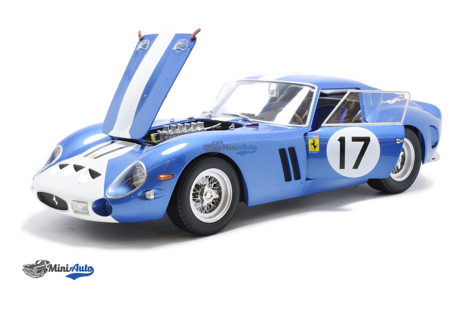 Ferrari 250 GTO N17 24h Le Mans - 1962 - Blue - Image 2