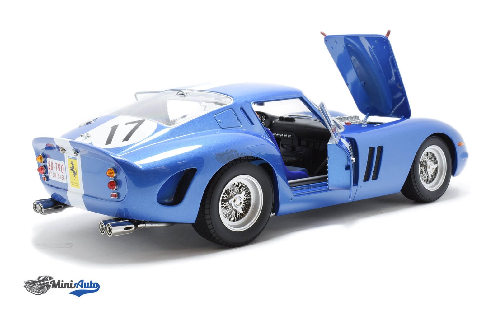 Ferrari 250 GTO N17 24h Le Mans - 1962 - Blue - Image 4