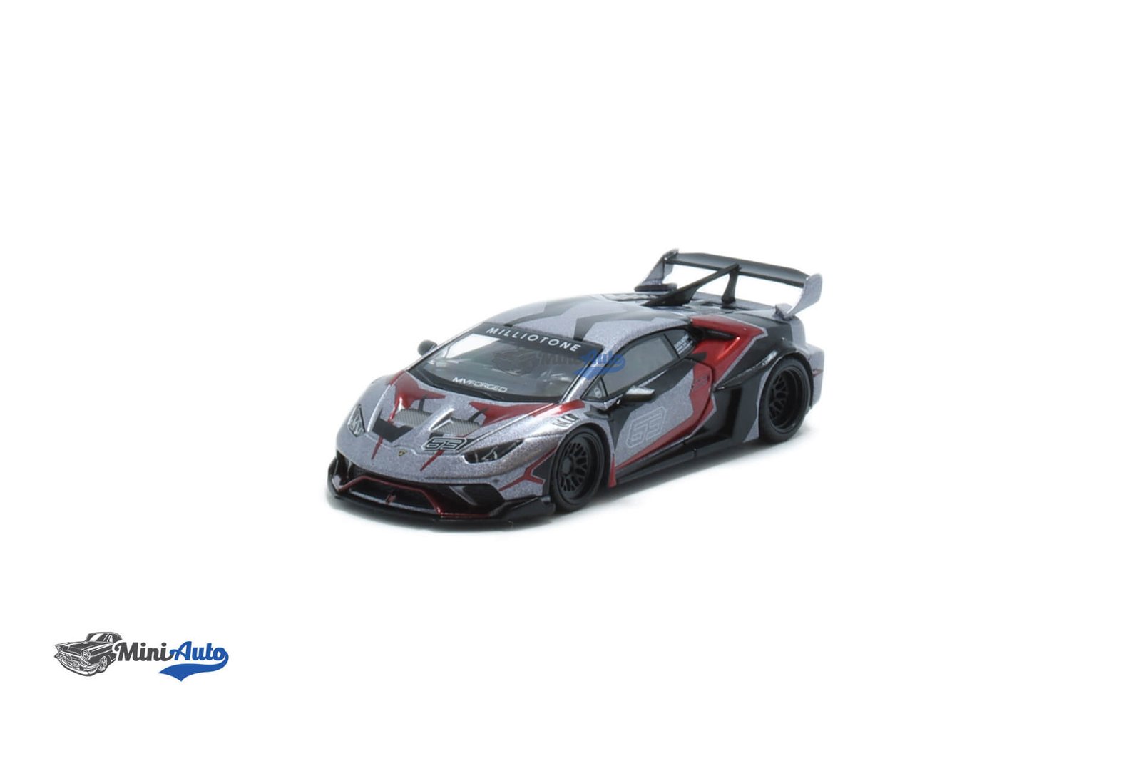 MGT01177-L---Lamborghini-Huracan-GT-Ronin---2025---GreyRed_1 Lamborghini Huracan GT Ronin - 2025 - Grey/Red - Image 1