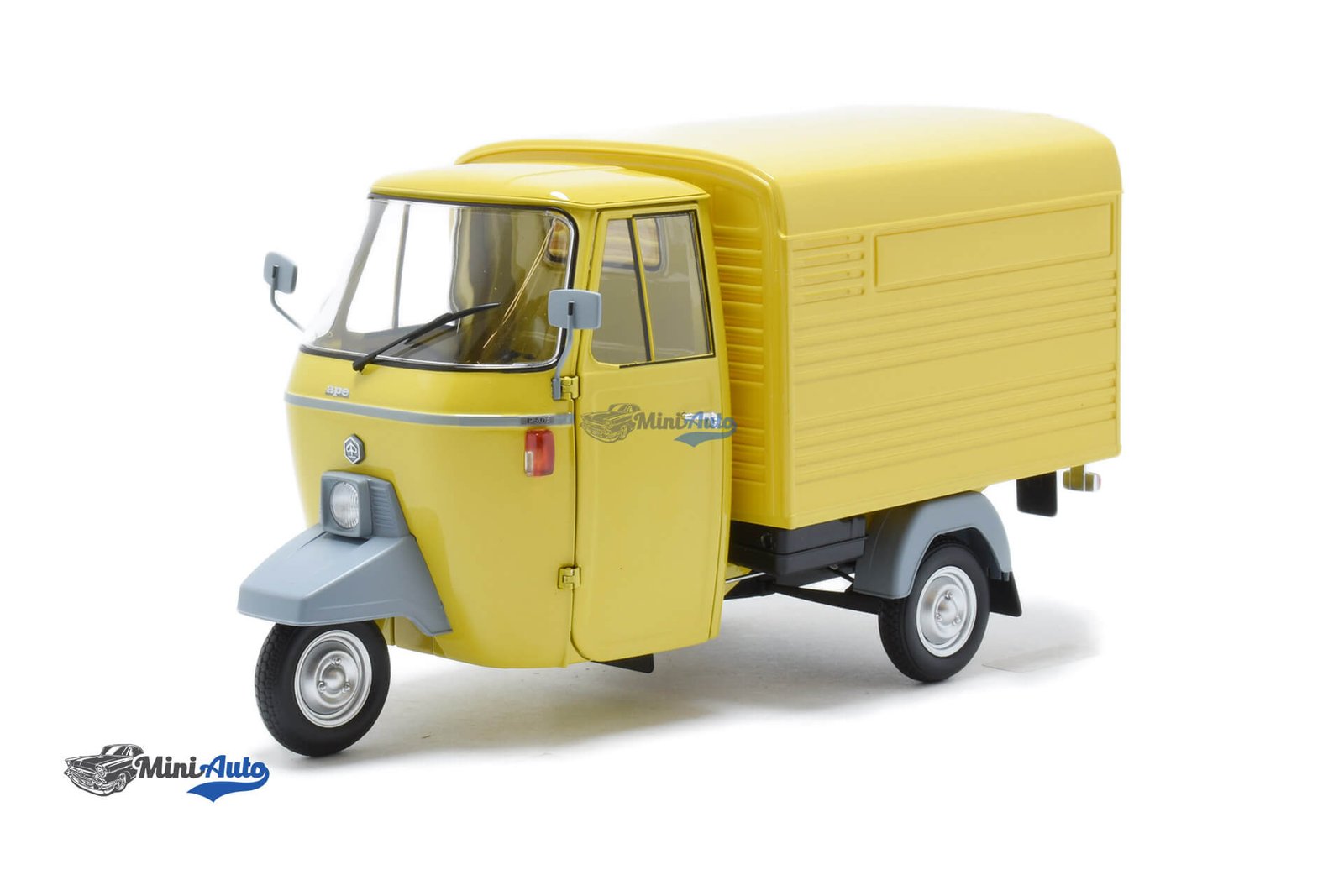 MIT204002-D---Piaggio-APE-P501-Van---1979---Yellow_1 Piaggio APE P501 Van - 1979 - Yellow - Image 1