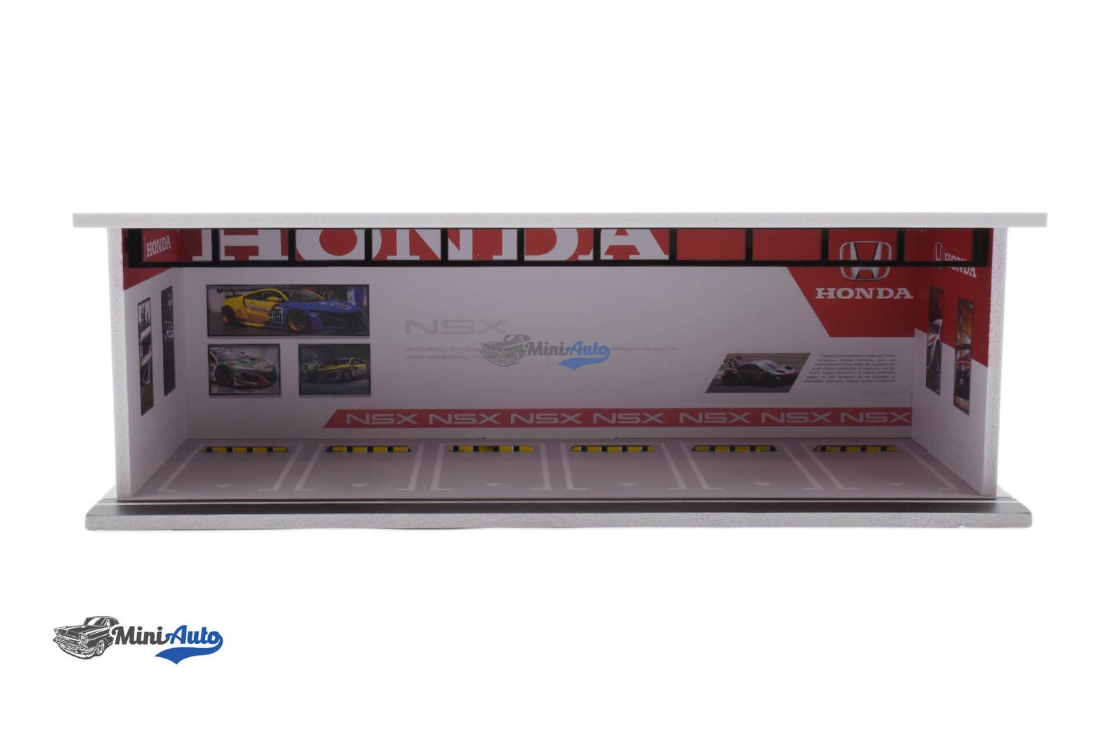 MO914031---Garage-Honda-with-light---RedWhite_1 Garage Honda with light - Red/White - Image 1