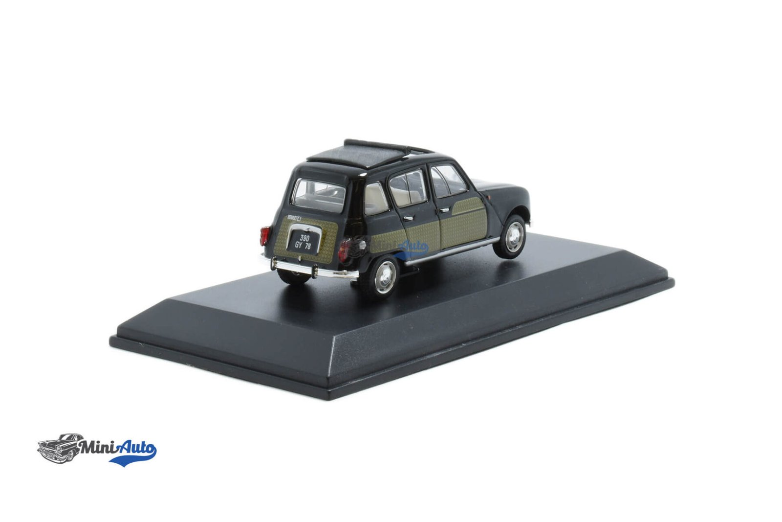 Renault R4 Parisienne Open Roof - 1964 - Black - Image 2