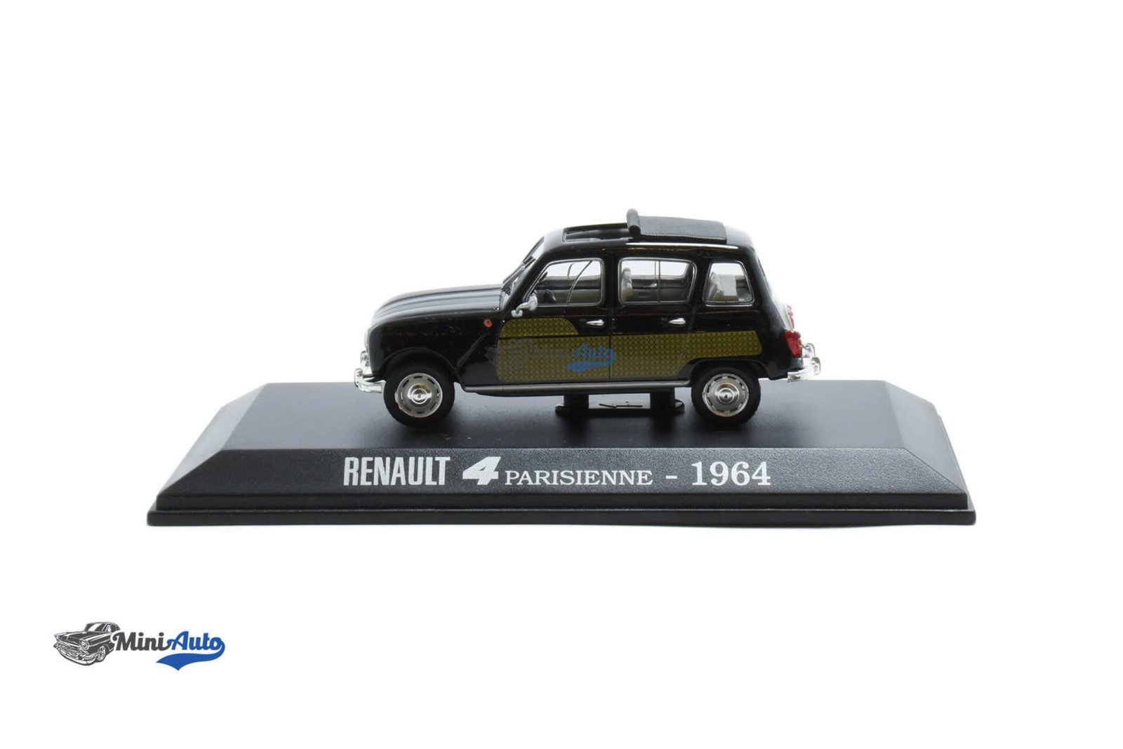 Renault R4 Parisienne Open Roof - 1964 - Black - Image 3