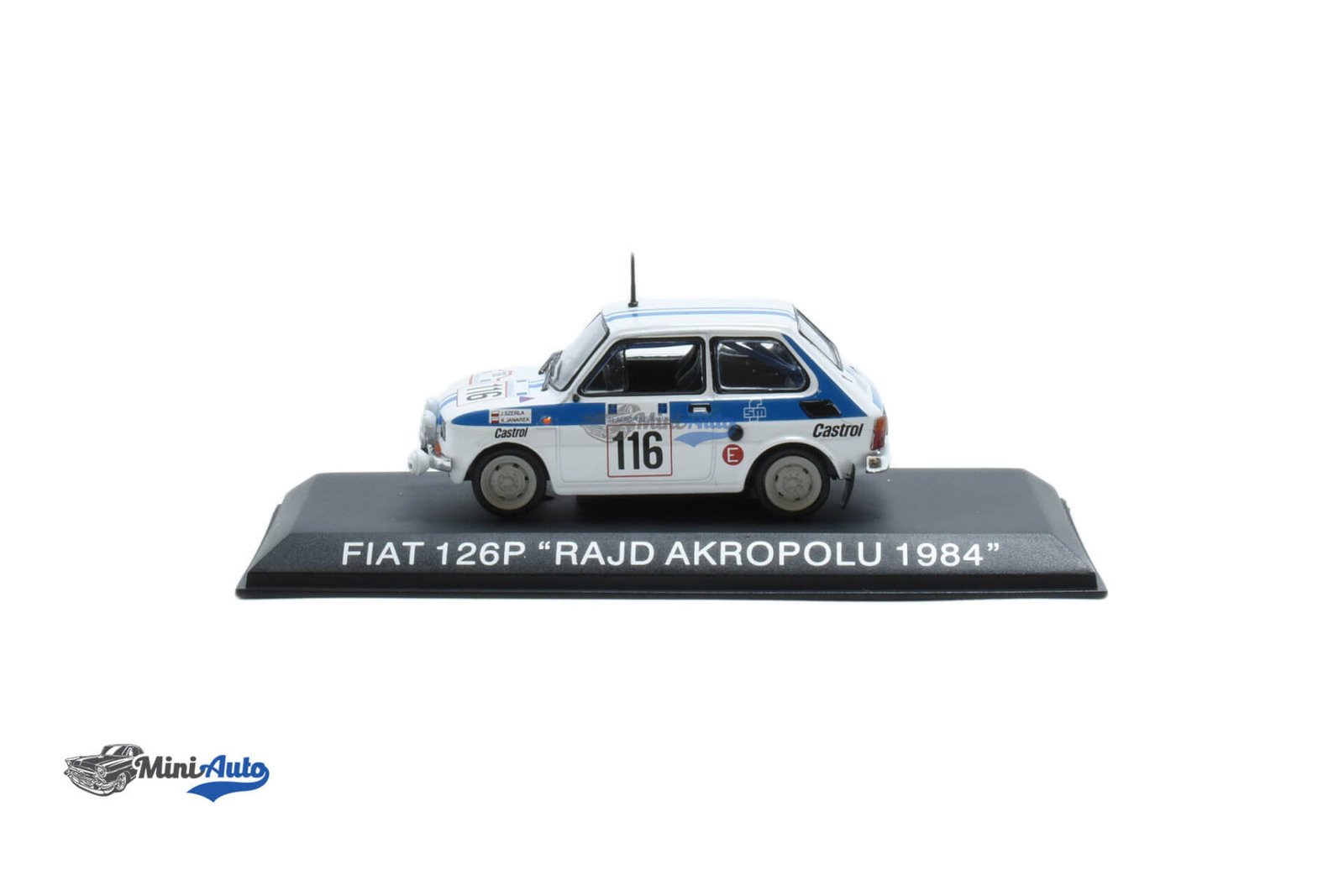 Fiat 126P N116 Rally Acropolis - 1984 - White - Image 3