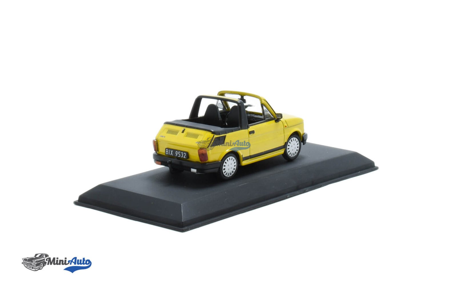 Fiat 126P Bosmal Cabriolet - 1987 - Yellow - Image 2