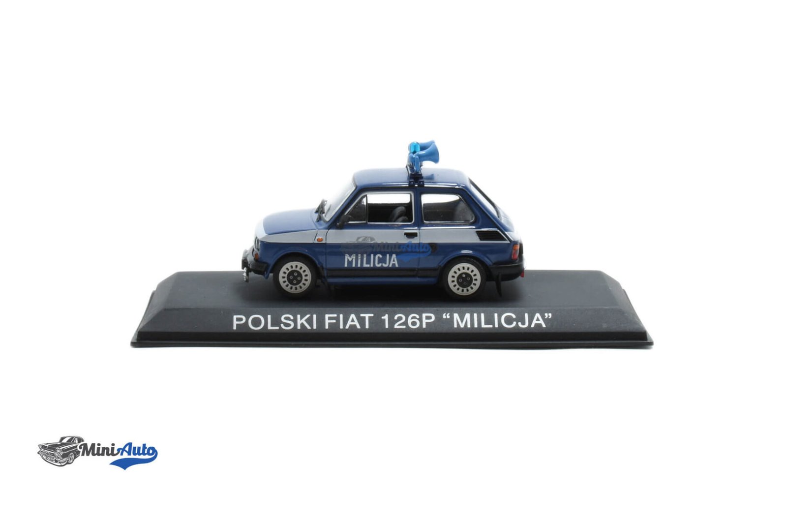 Fiat 126P Milicja - 1984 - Blue - Image 3