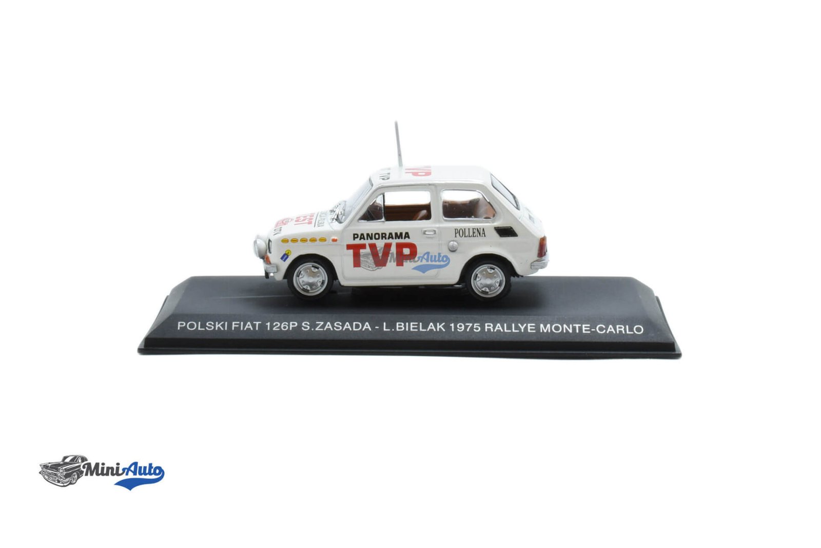 Fiat 126P N0 Rally Monte Carlo - 1975 - White - Image 3