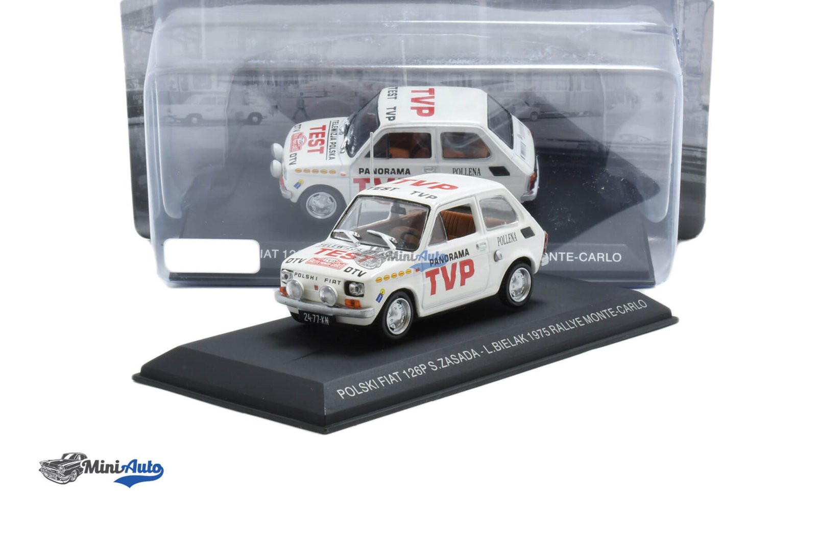 Fiat 126P N0 Rally Monte Carlo - 1975 - White - Image 4